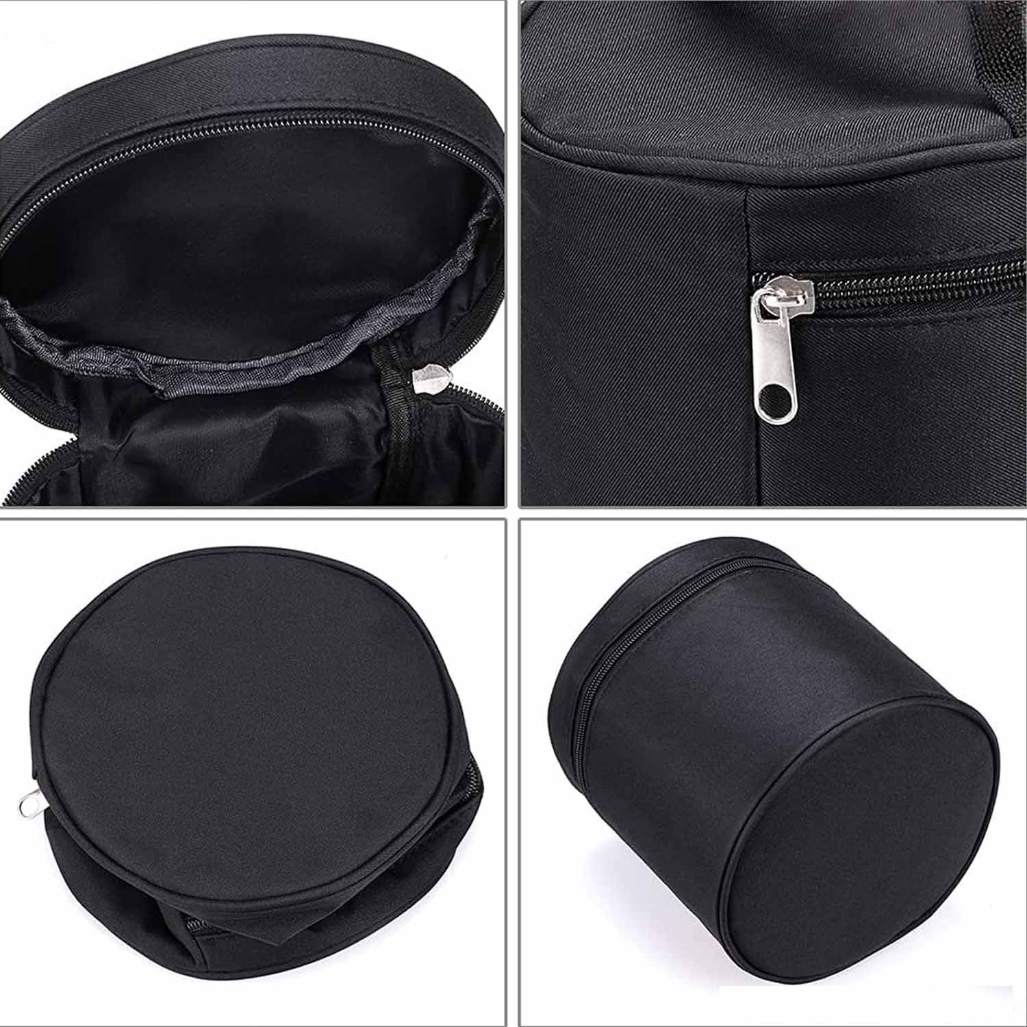 Large-capacity cylindrical storage stationery bag 4