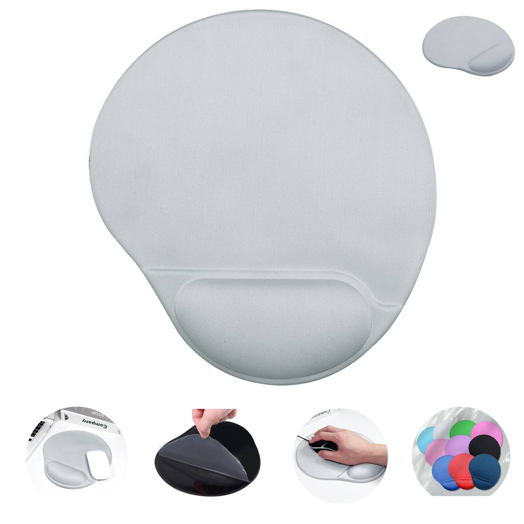 Silicone Mouse Pad with Wrist Rest 1