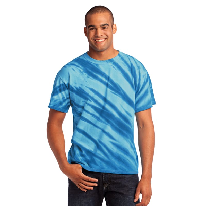 Port & Company - Tiger Stripe Tie-Dye Tee. 38