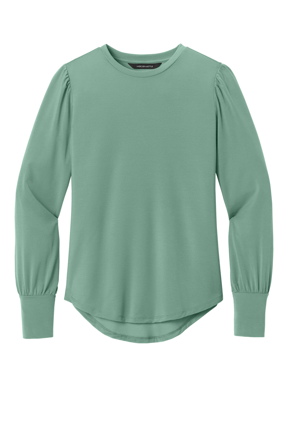 Mercer+Mettle Women's Stretch Jersey Long Sleeve Blouson Top MM1019 59