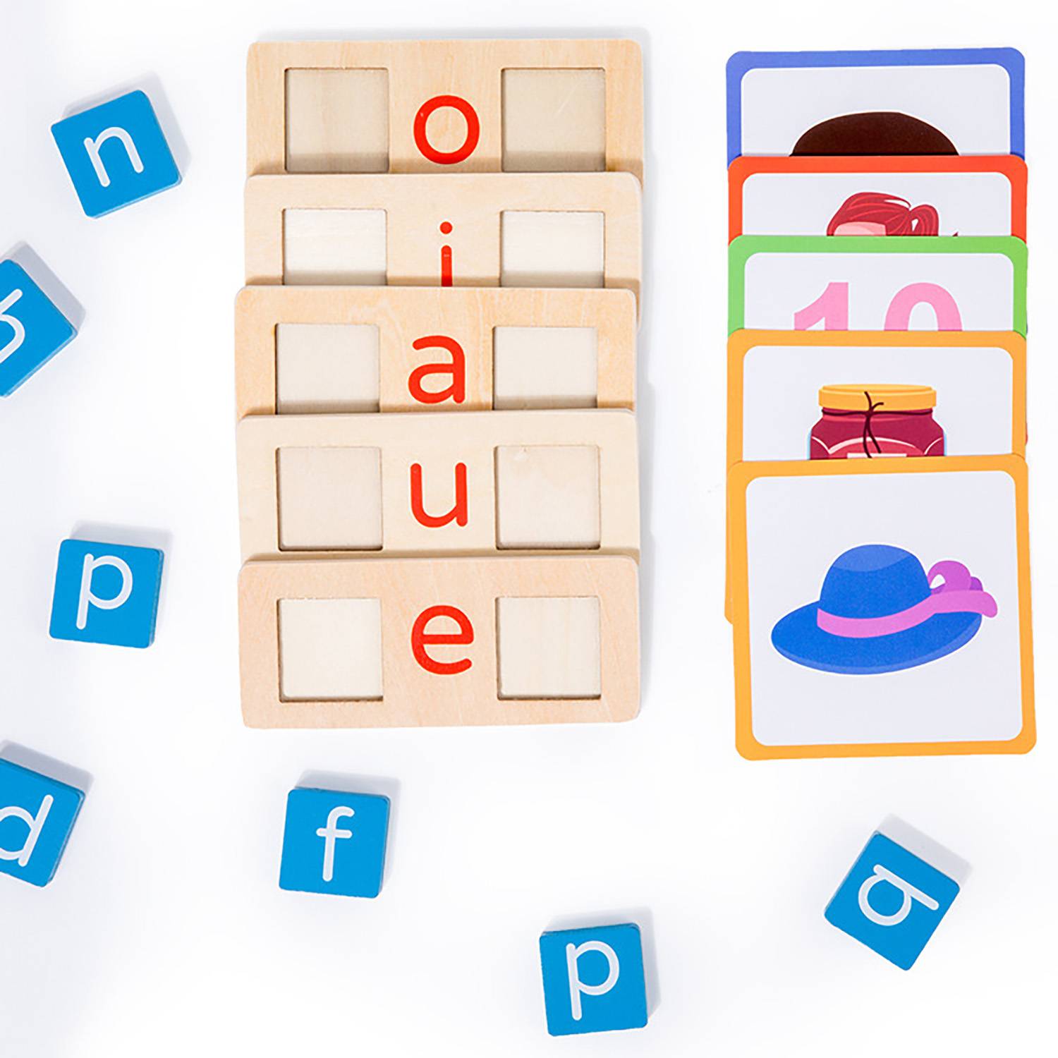 Kids Wooden Puzzle Montessori Educational Toy 6