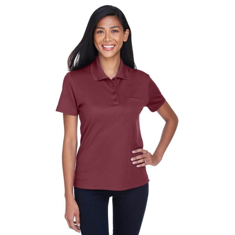 CORE365 Ladies' Origin Performance Piqué Polo With Pocket 23