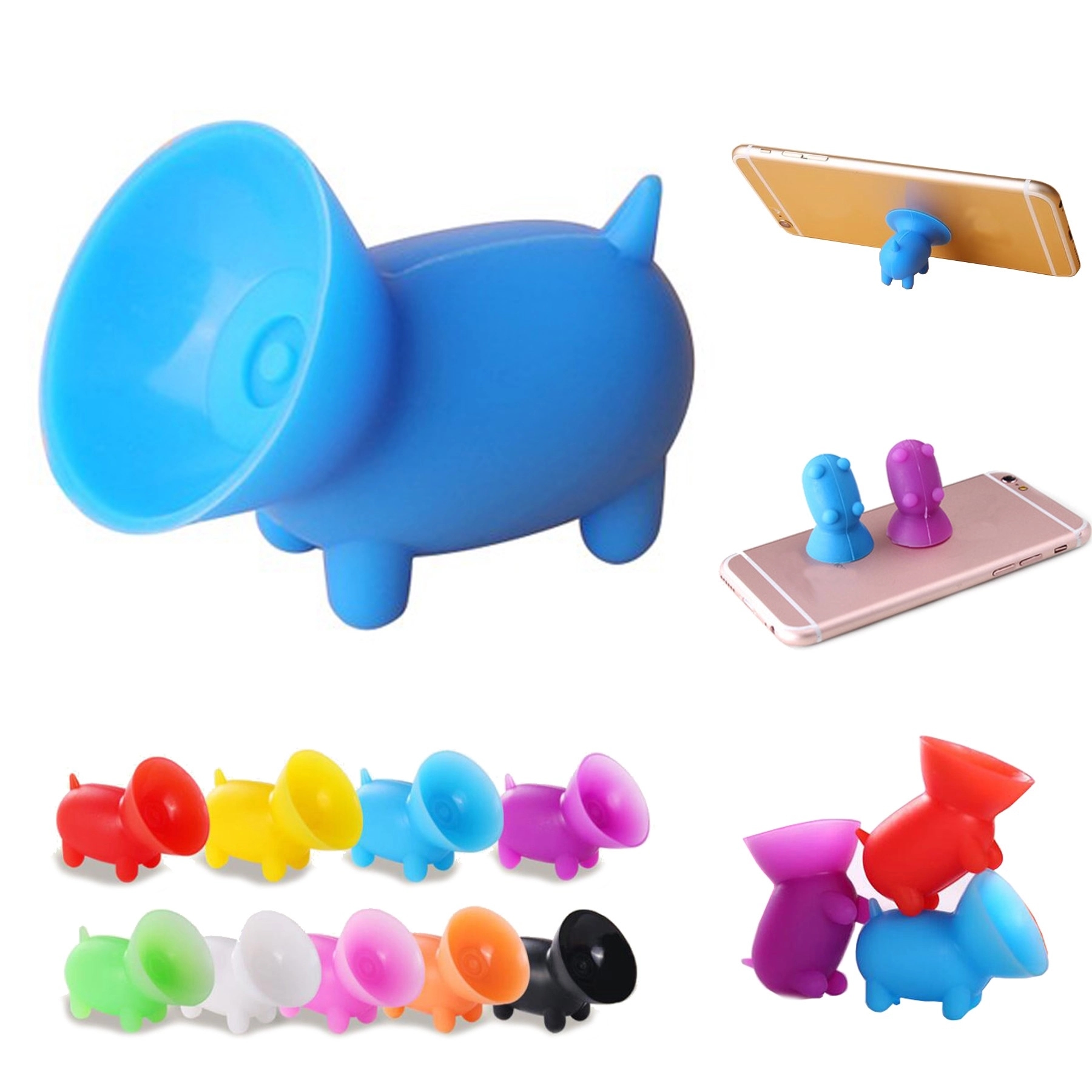 Silicone Pig Smart Phone Holder 1