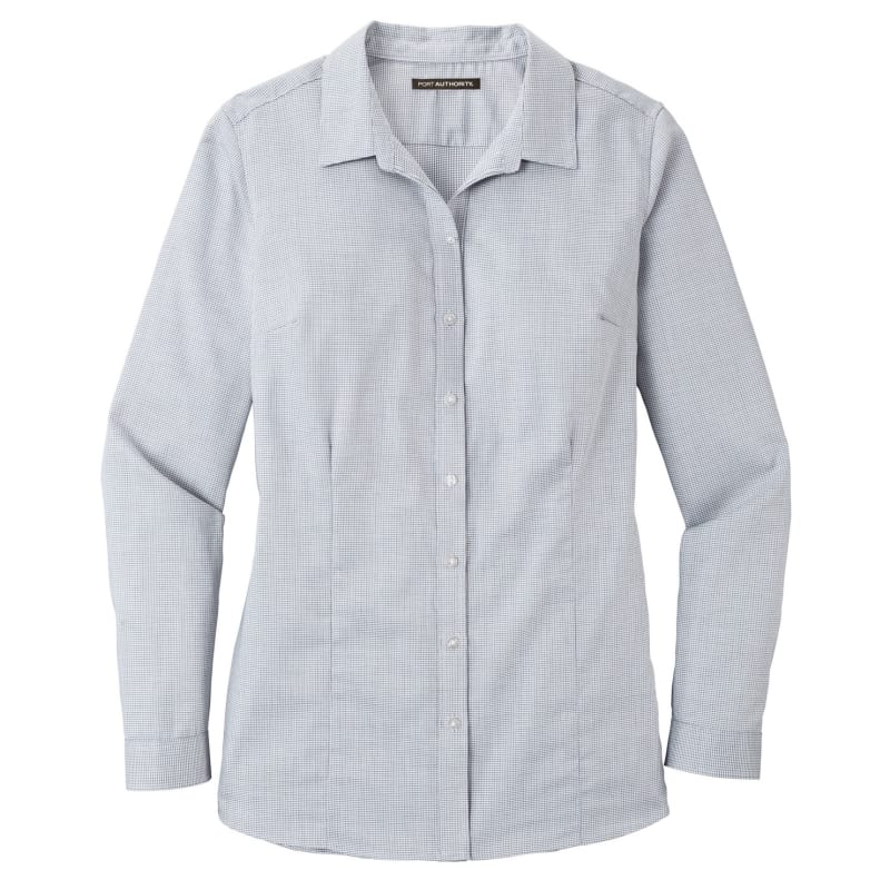 Port Authority Ladies Pincheck Easy Care Shirt 10