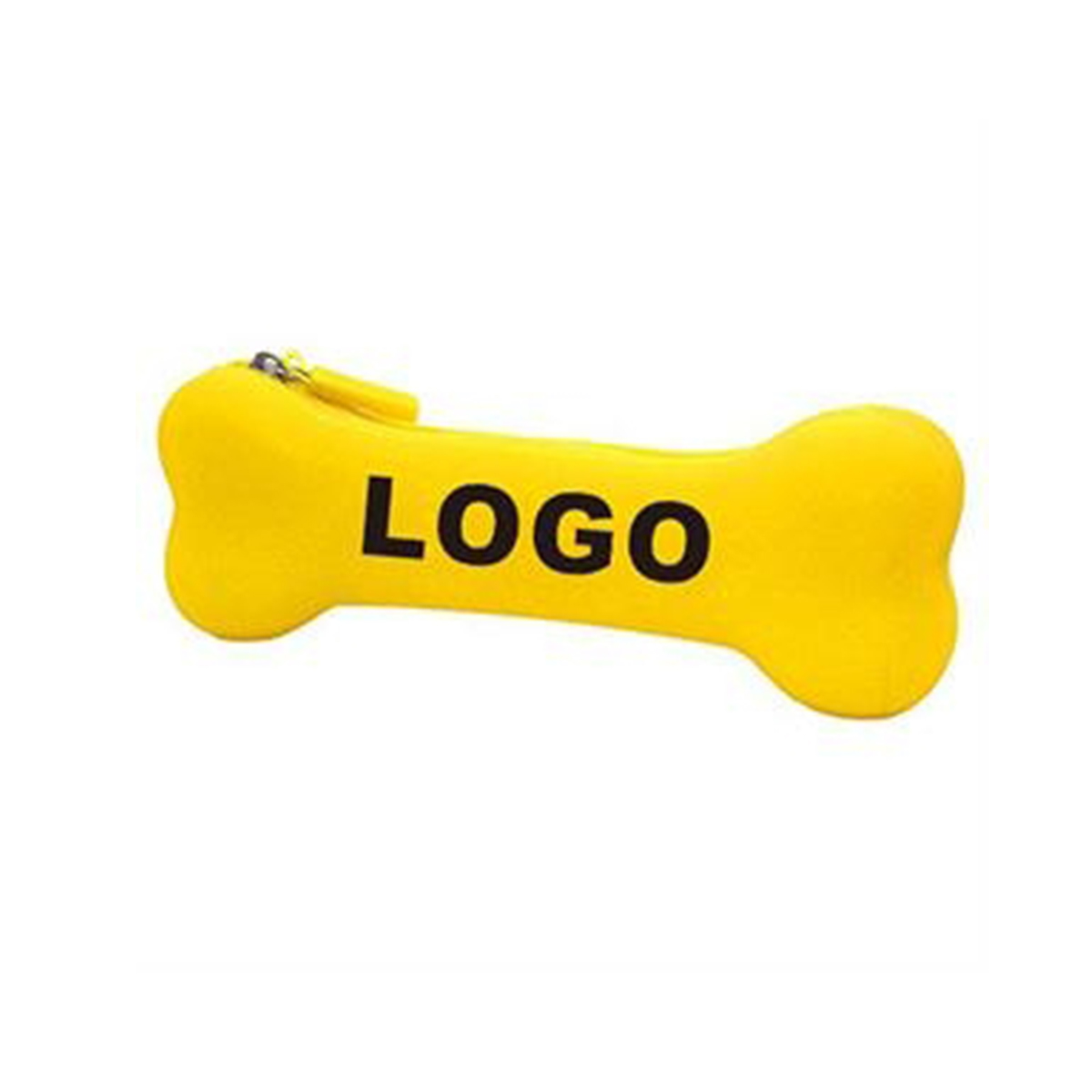 Silicone Bone Shape Pencil Coin Purse 2