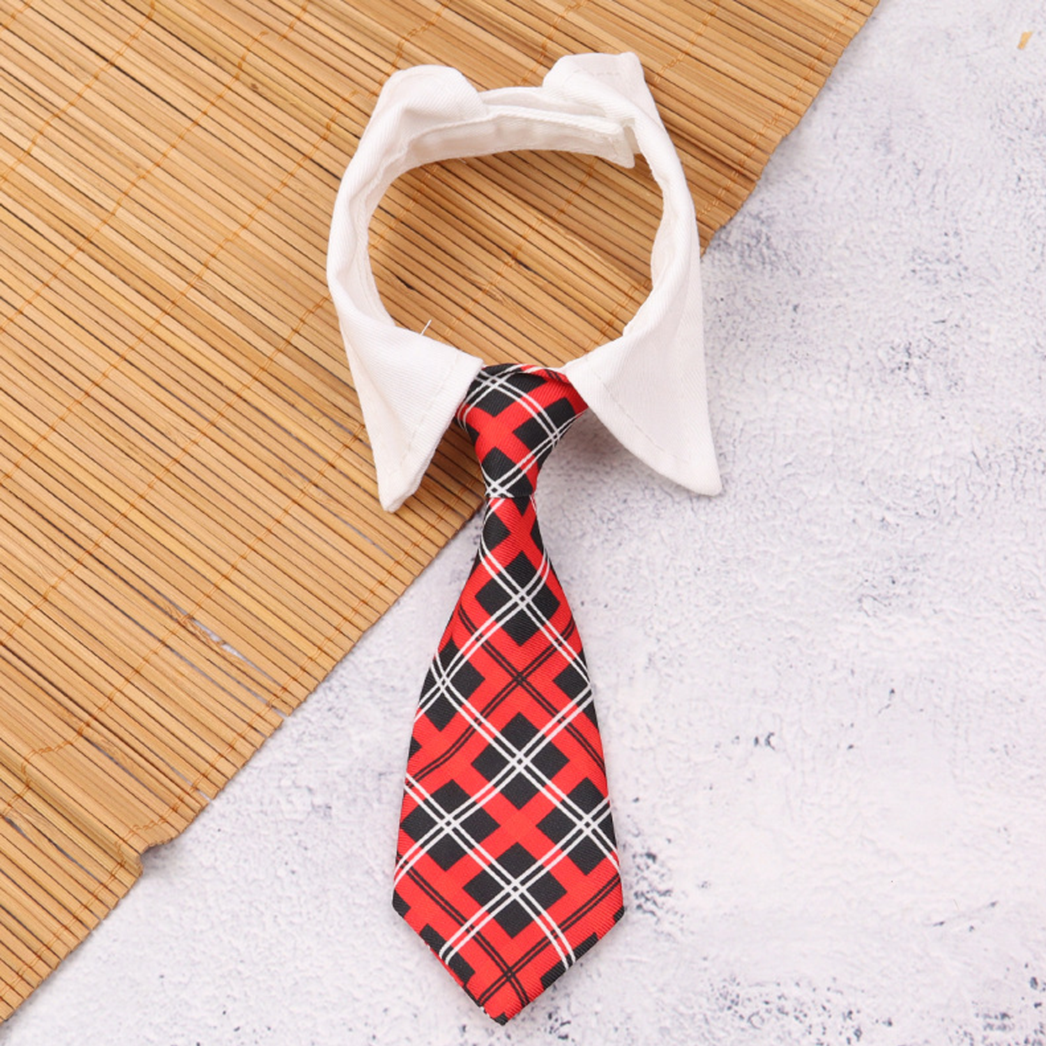 Adjustable Polycotton Pet Neck Tie 16