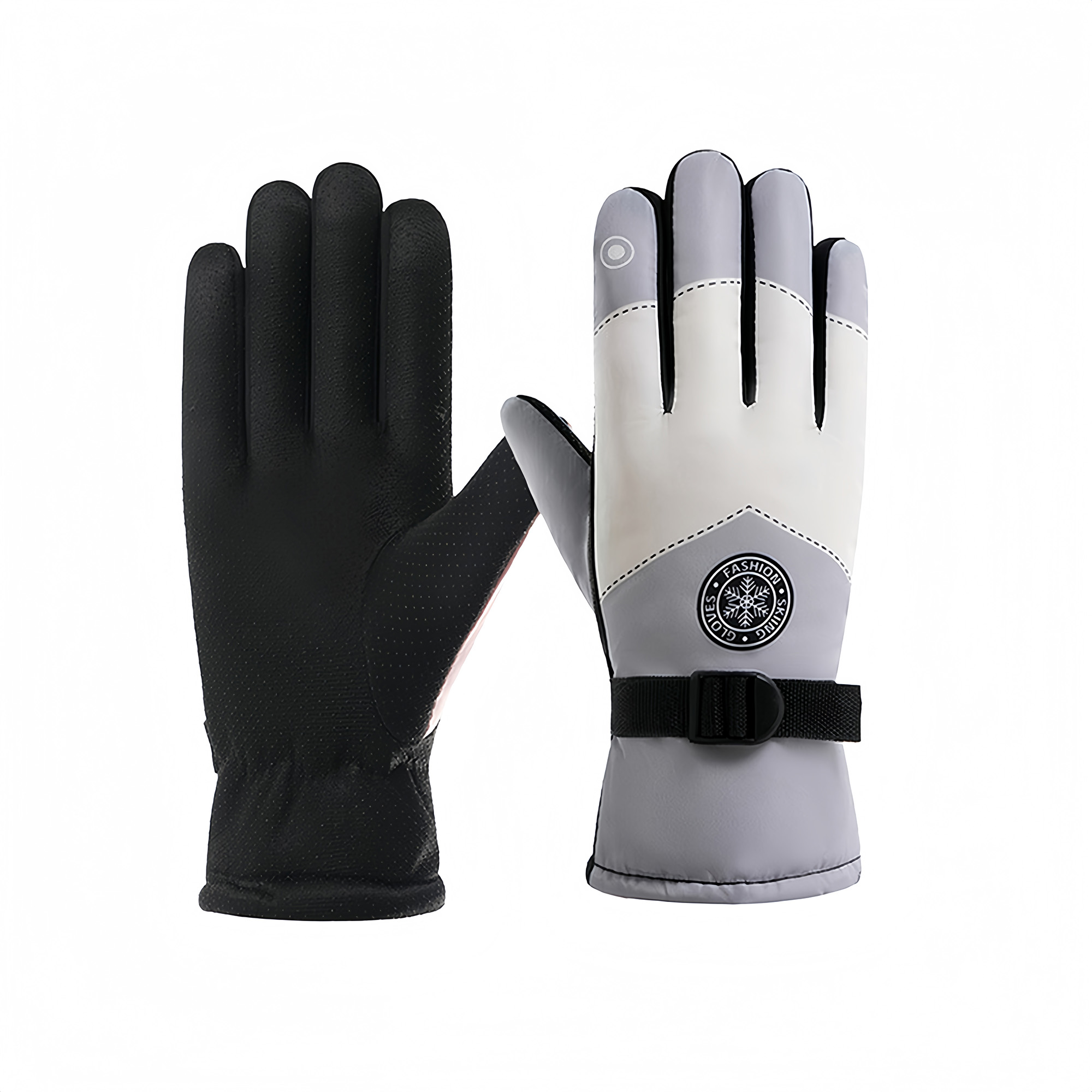 Winter Skiing Riding Touchscreen Outdoor Fleece Gloves 3