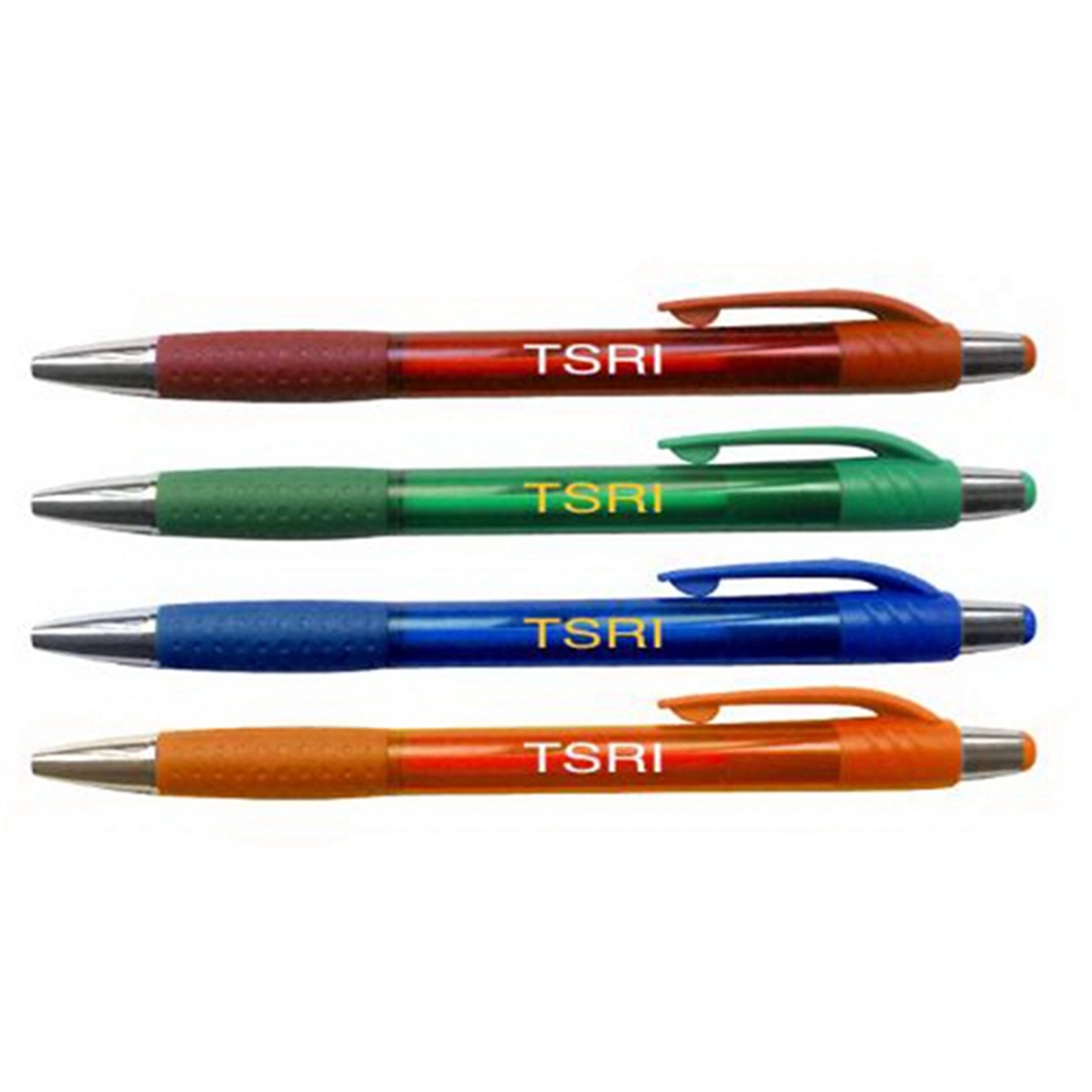 Slim Plastic ballpoint pen with grip 3