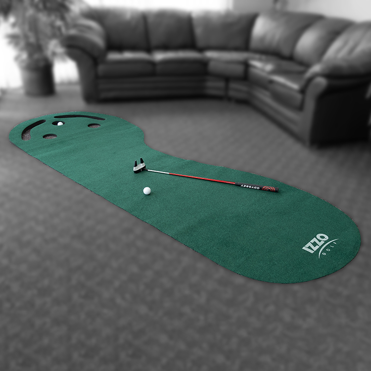 Izzo Kidney-Shaped Putting Mat 2