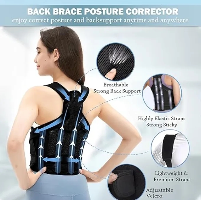 Adjustable Back Posture Corrector Brace 5
