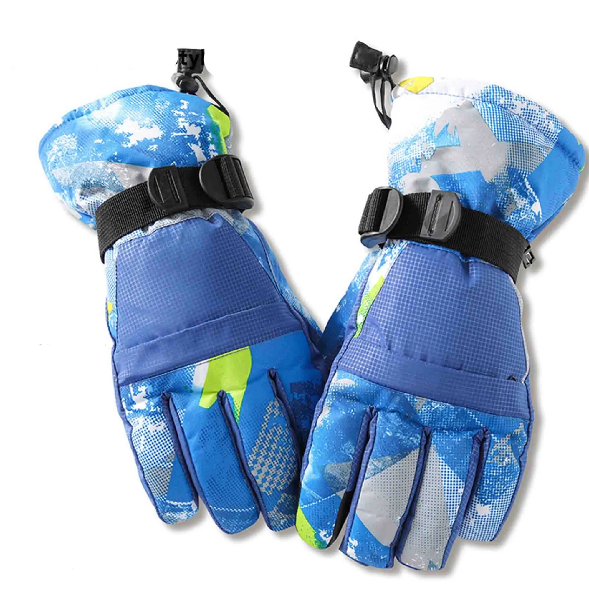 Waterproof Touchscreen Warm Winter Snowboard Gloves 5