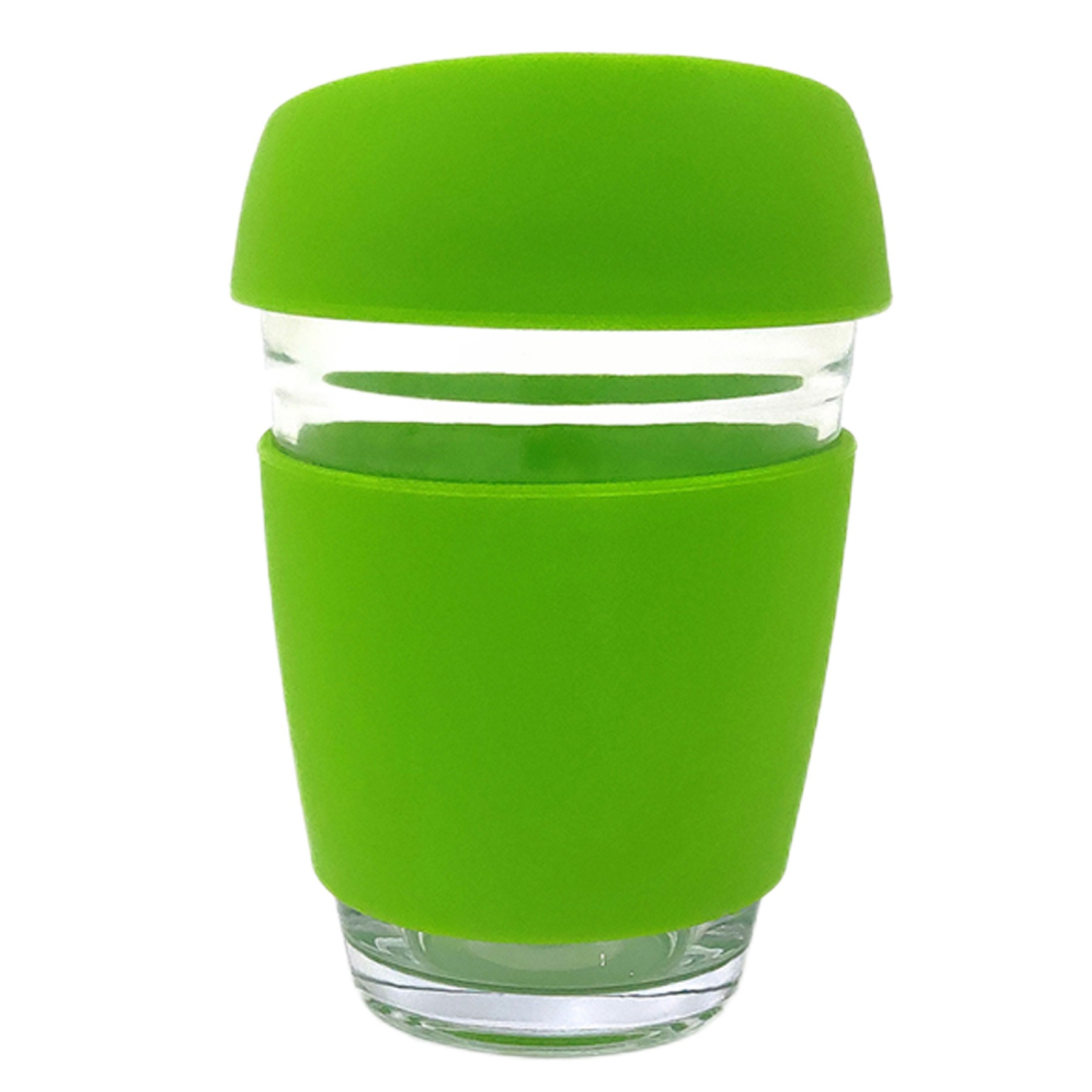 12Oz Travel Glass Cup W/ Sleeve 4