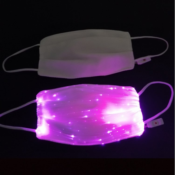 Party Rave led mouth fabric luminous masks 6