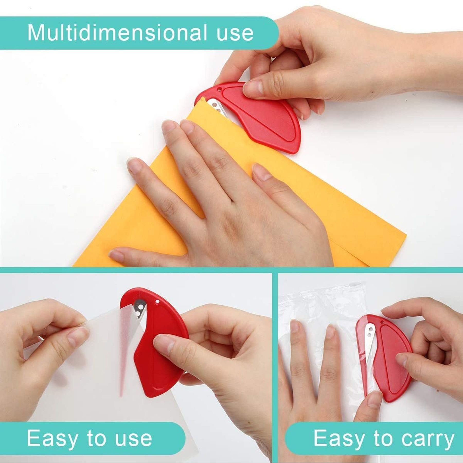 Letter Openers Plastic Envelope Slitters With Blade 5