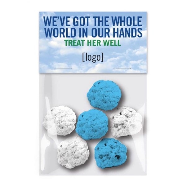 Earth Day Seed Paper Bomb, Cello 6 Pack 14