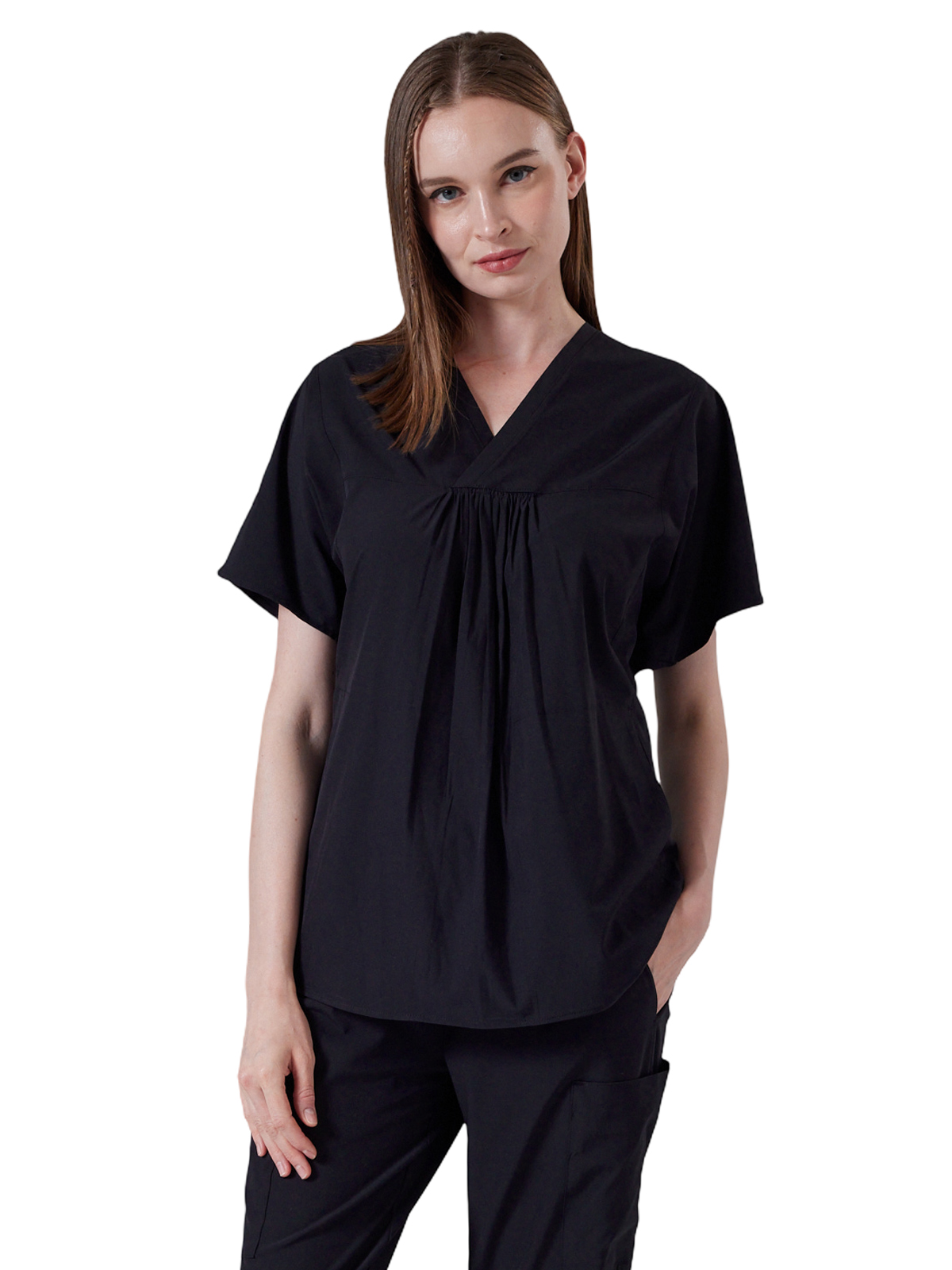 Parkley Quantum - Women's Two-Pocket Shirred Nova Top 3