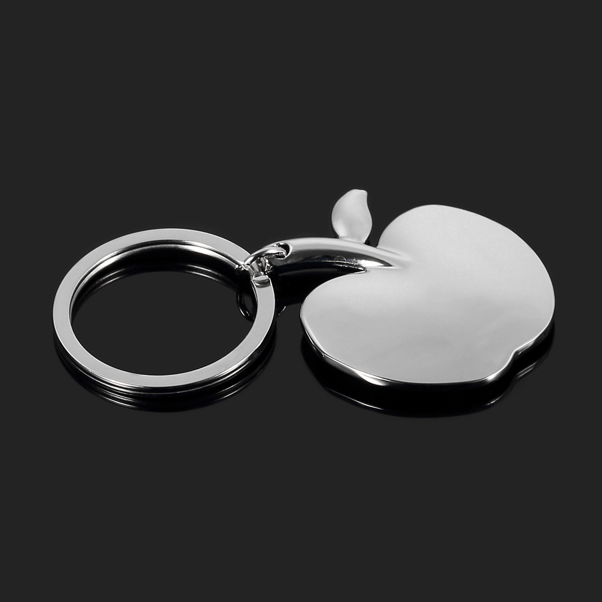 Creative Metal Apple Key Ring 3