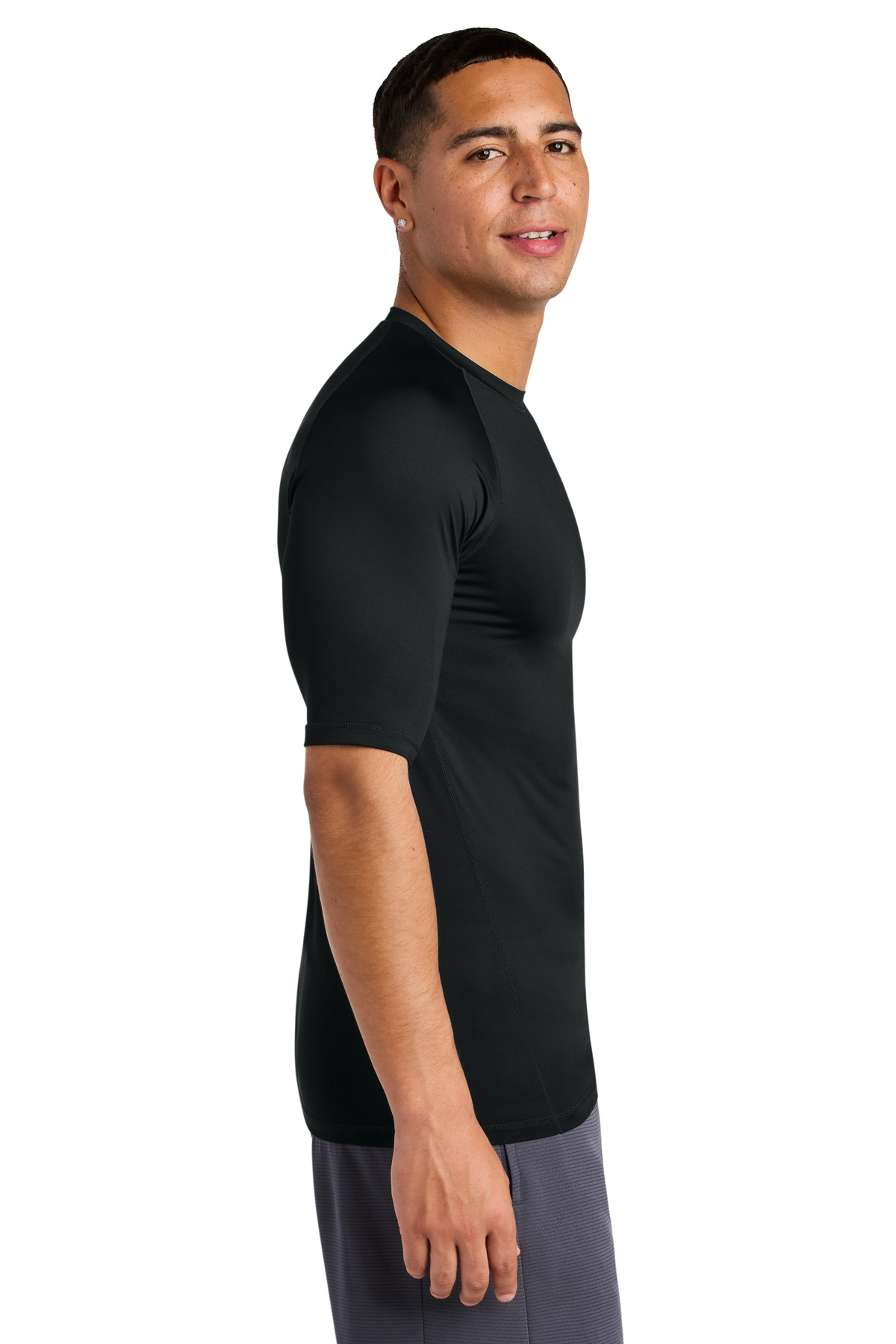 Sport-Tek PosiCharge Compression 1/2-Sleeve Tee ST120 17