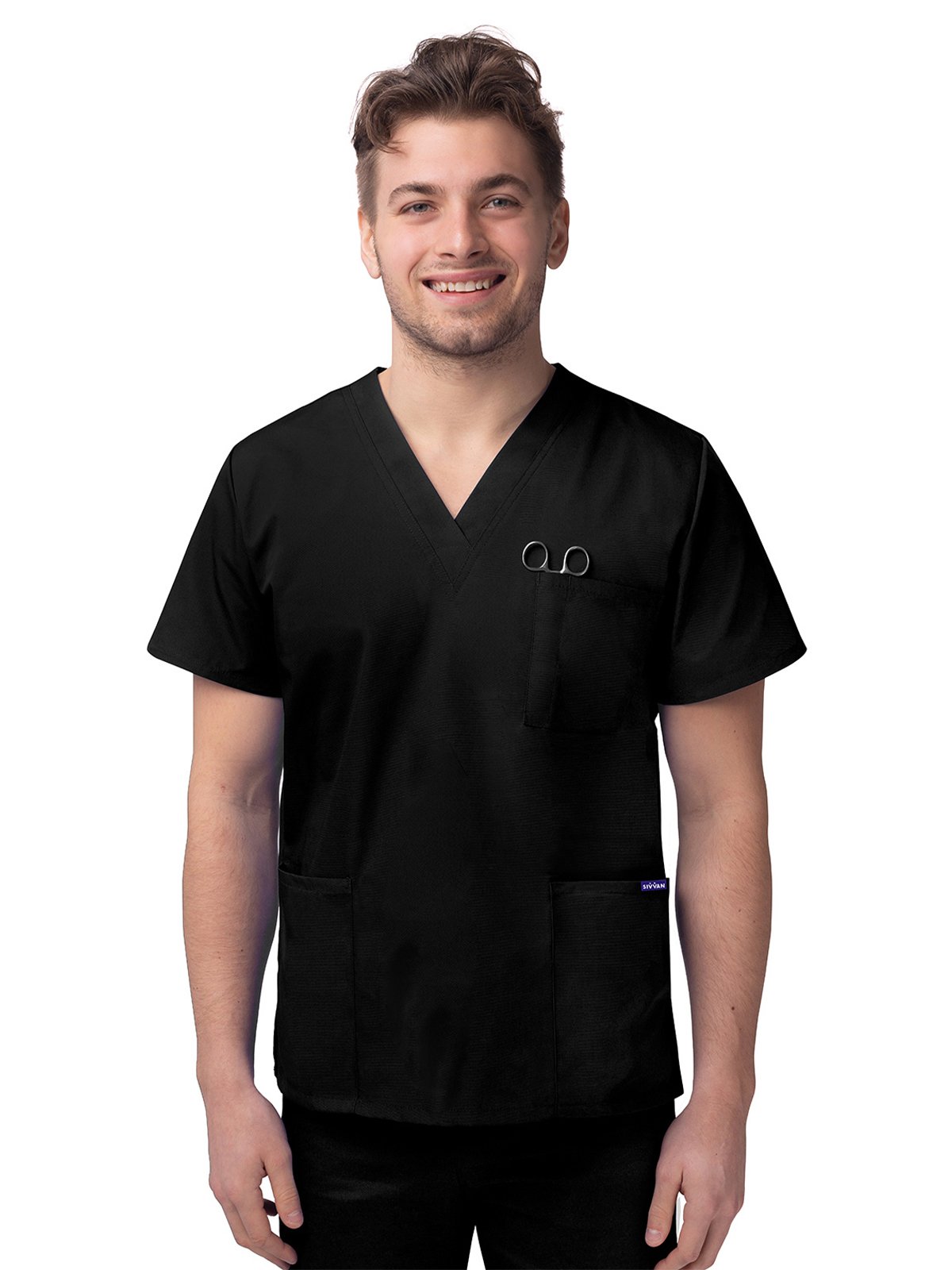 Adar - Sivvan - Unisex V-Neck 3 Pocket Top 20