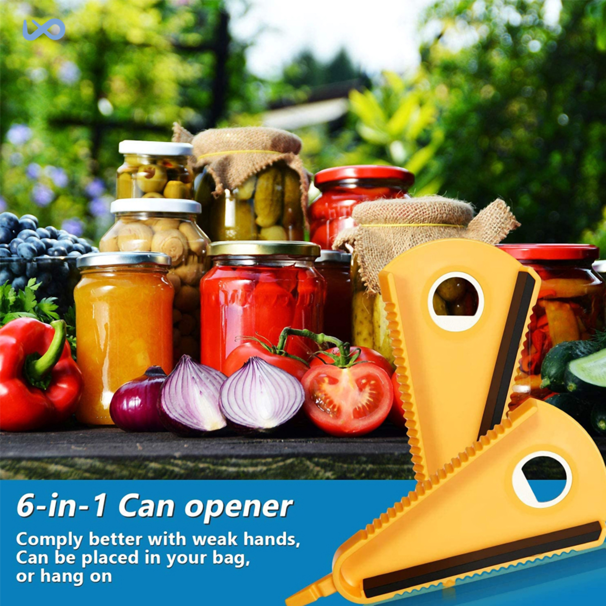 6" 1 Non-Slip Can Opener 4