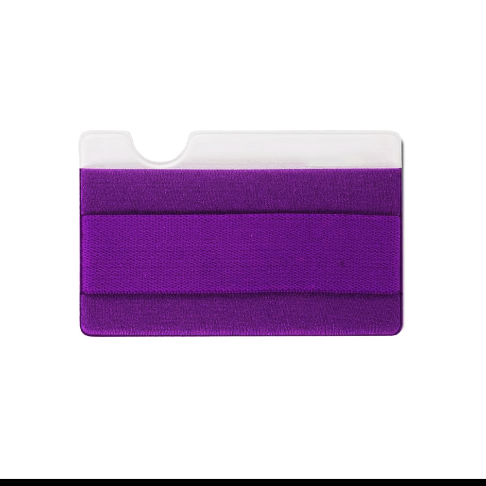 Mobile Phone Elastic Grip With Wallet - 2 In 1 2