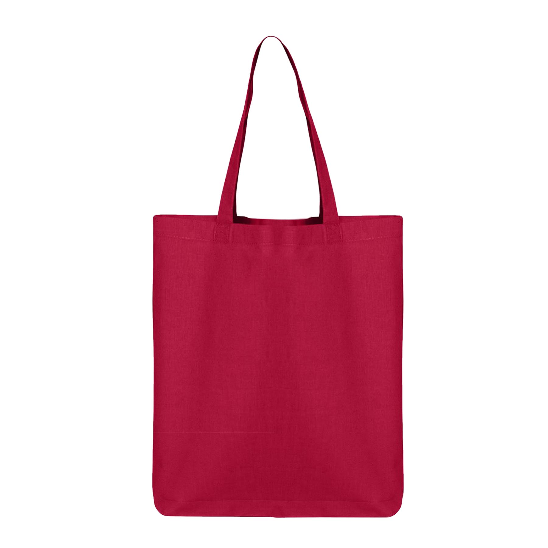 6 oz. 100% Medium Cotton Canvas Bottom Gusset Economy Tote Bag - 9" x 11" 9
