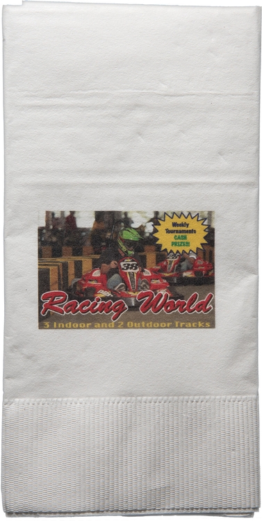 Dinner Napkin - White - Digital 1