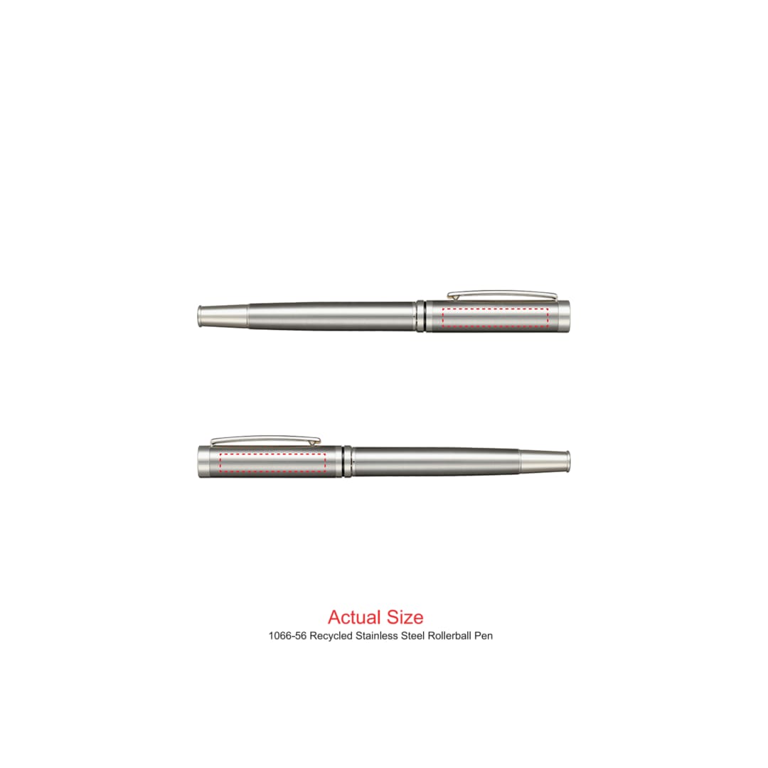 Recycled Stainless Steel Rollerball Pen 34