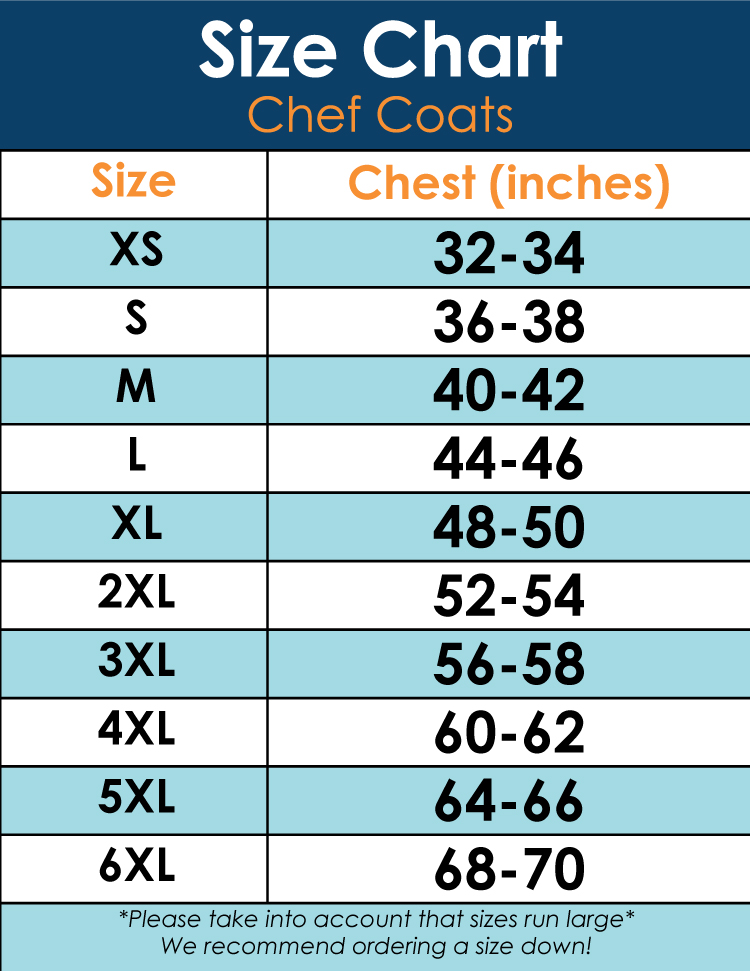 Classic Chef Coat with Long Sleeves (FULL COLOR LOGO) 3