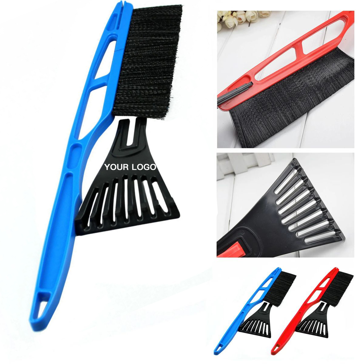 ABS Long Handle Car Ice Scraper 2
