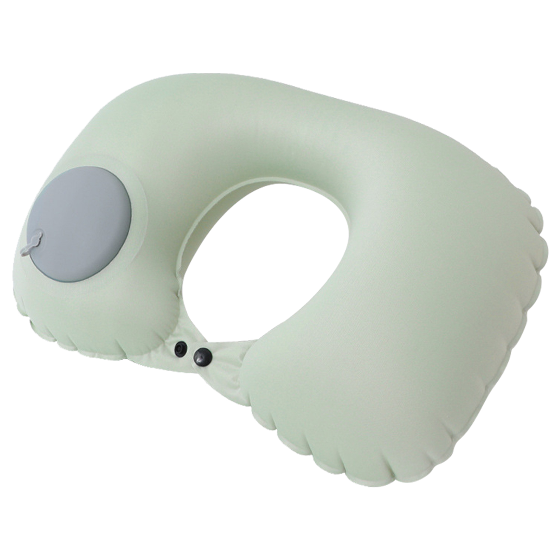 Portable Press Inflatable U-Shape Neck Pillow 5