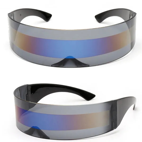 Futuristic Cyclops Cyberpunk Visor Sunglasses 6