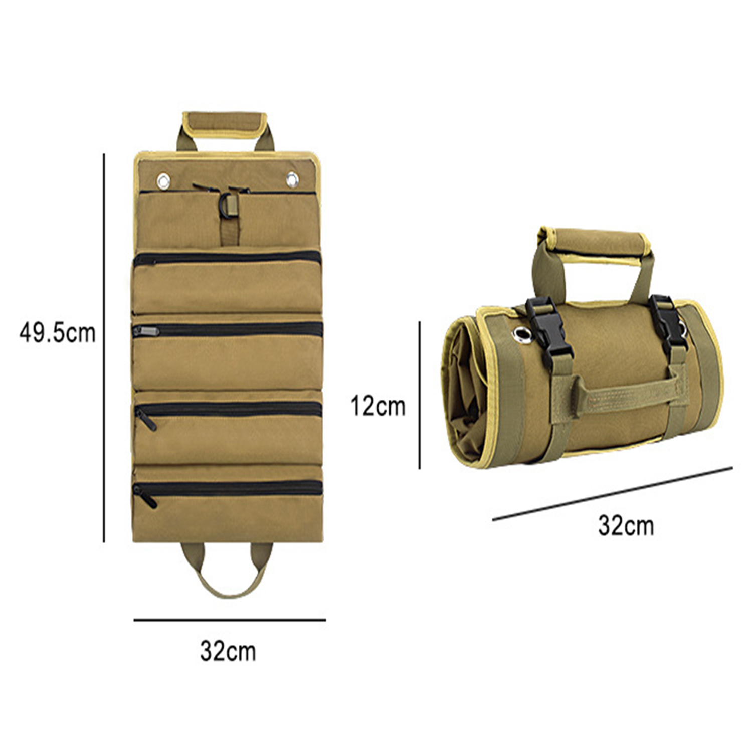 Duty Roll Up Tool Bag Organizer 3
