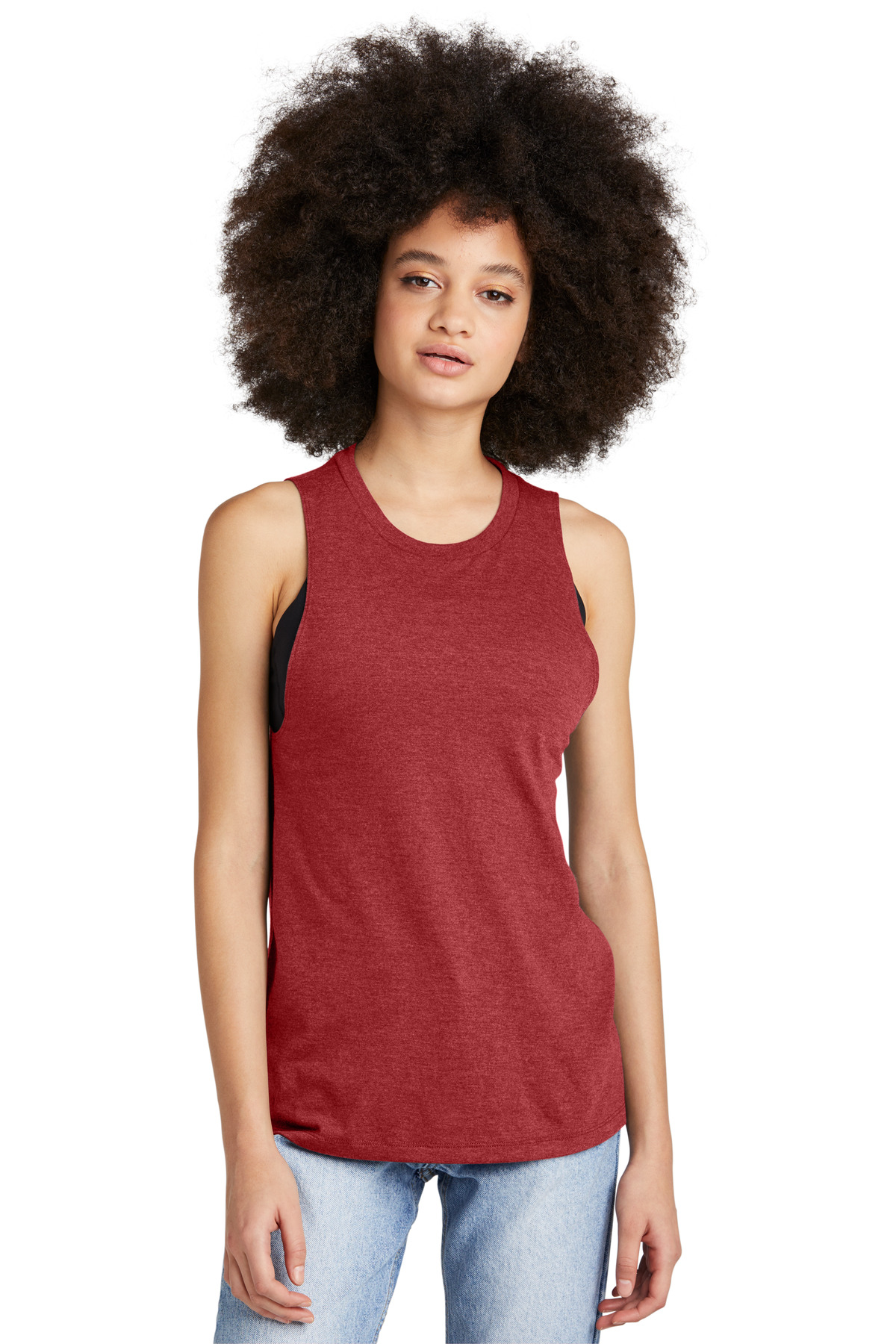 District Women's Perfect Tri Muscle Tank DT153 59