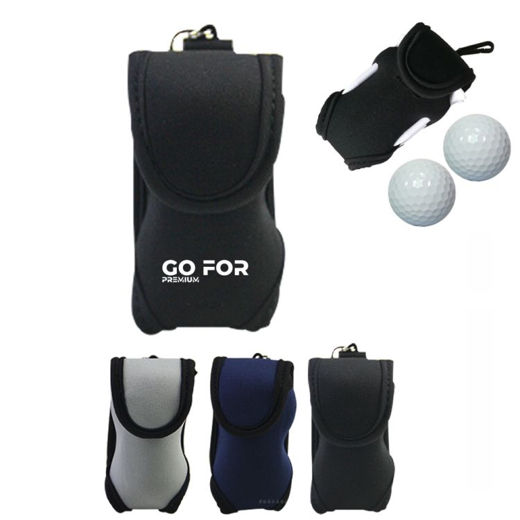 Golf Ball Waist Bag with Tee Holder 2