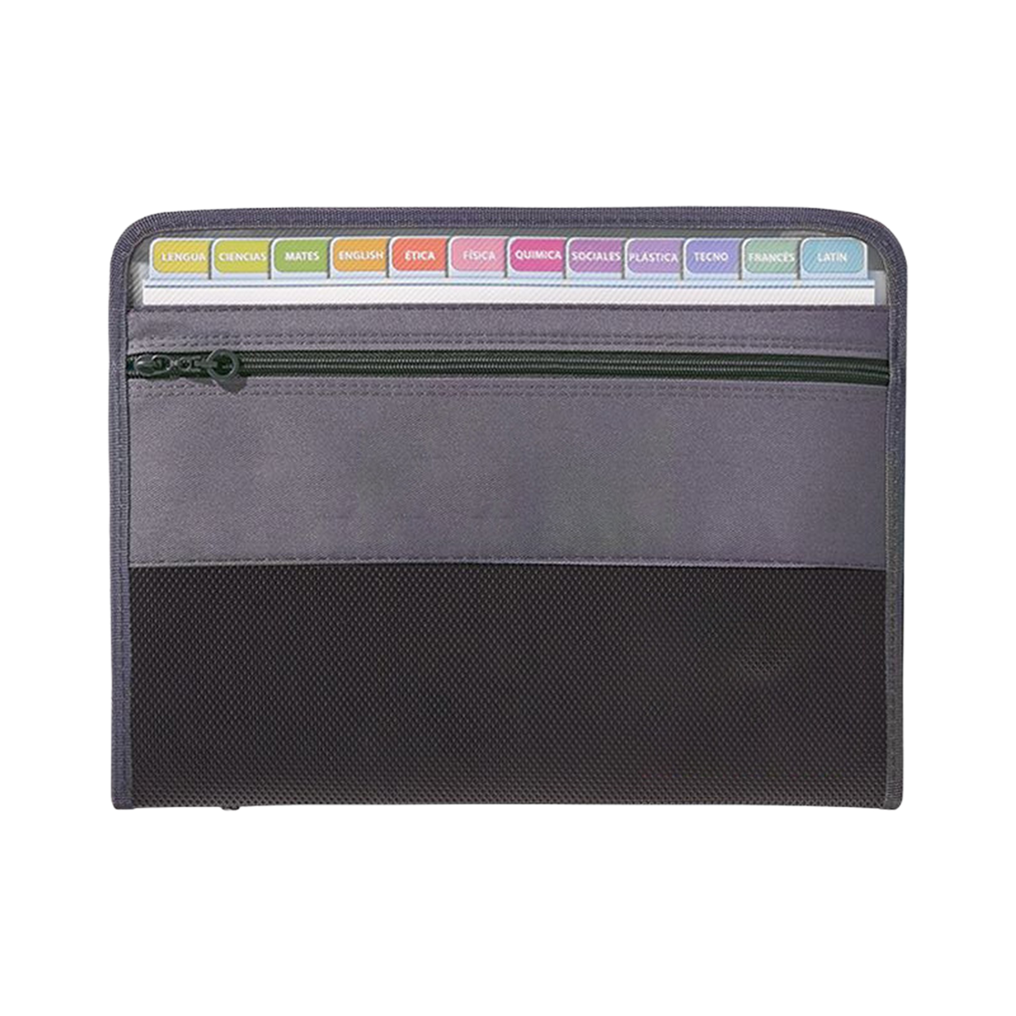 13-Pocket A4 Zipper Accordion File Organizer - Multi-Layer Document Holder with Reinforced Edges 5