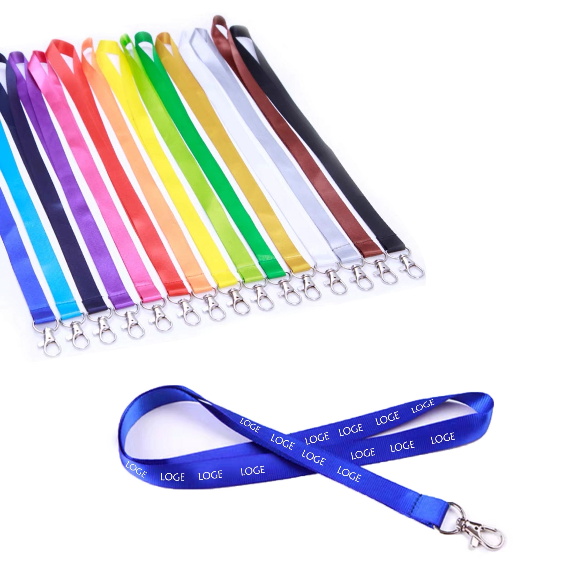 Polyester lanyards MOQ 200 3