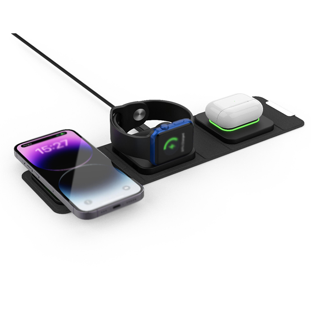 Travel 3 in 1 Charging Station for Multiple Devices Apple Co 1