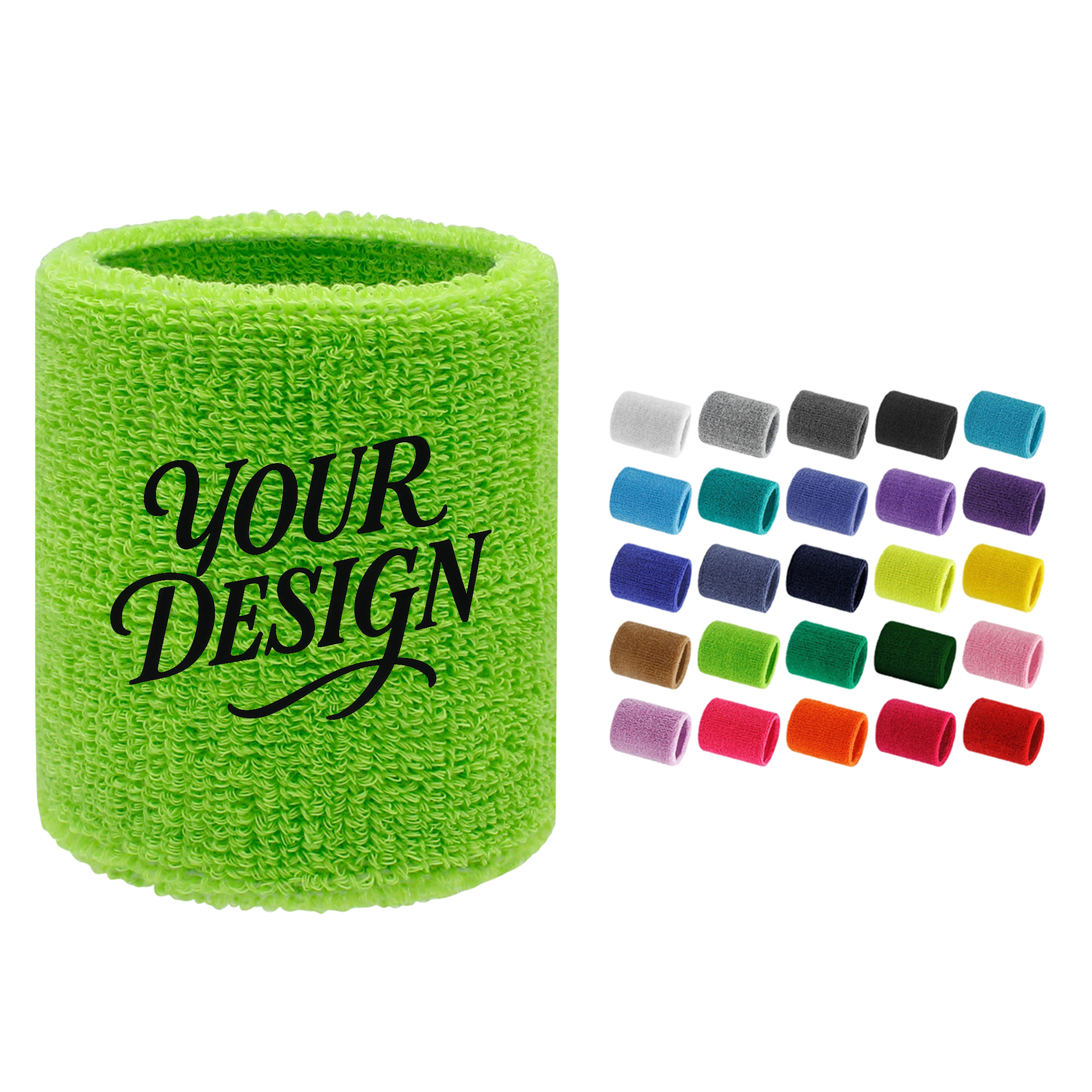 Stretch Terry Athletic Wristband 2