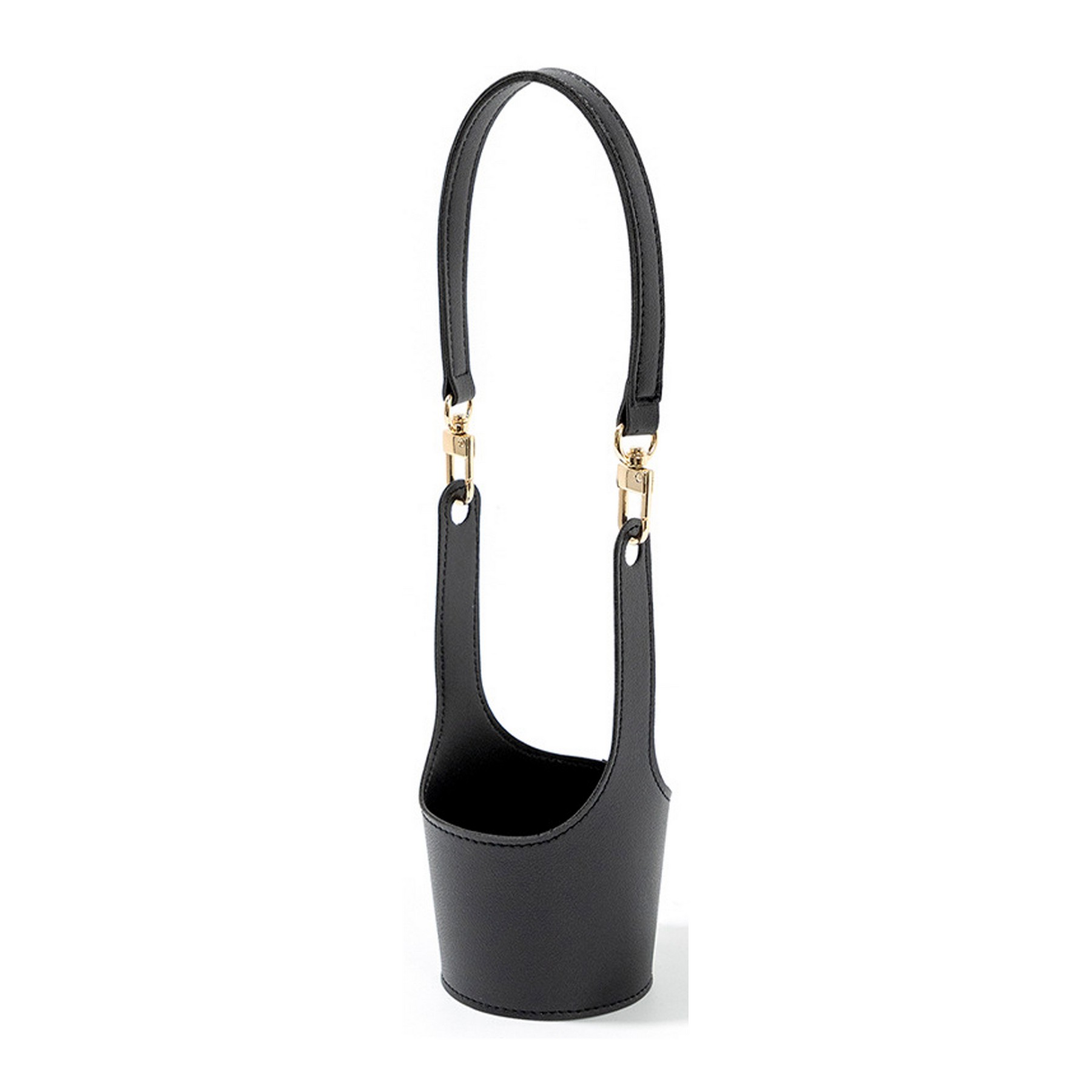 Leather Cup Holder In Hand 2