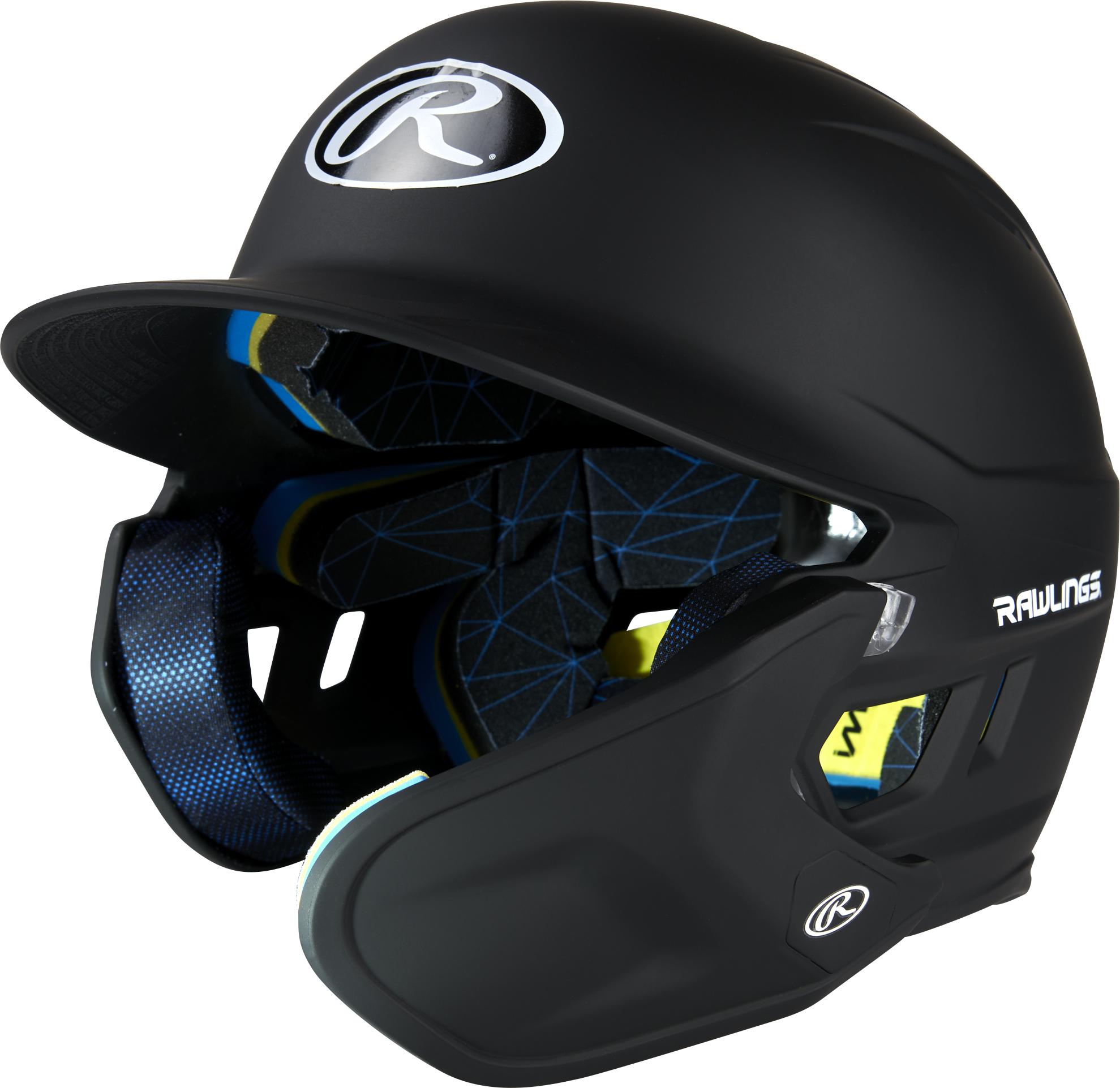 Rawlings Mach 1-Tone Matte Baseball Batting Helmet | Junior 6