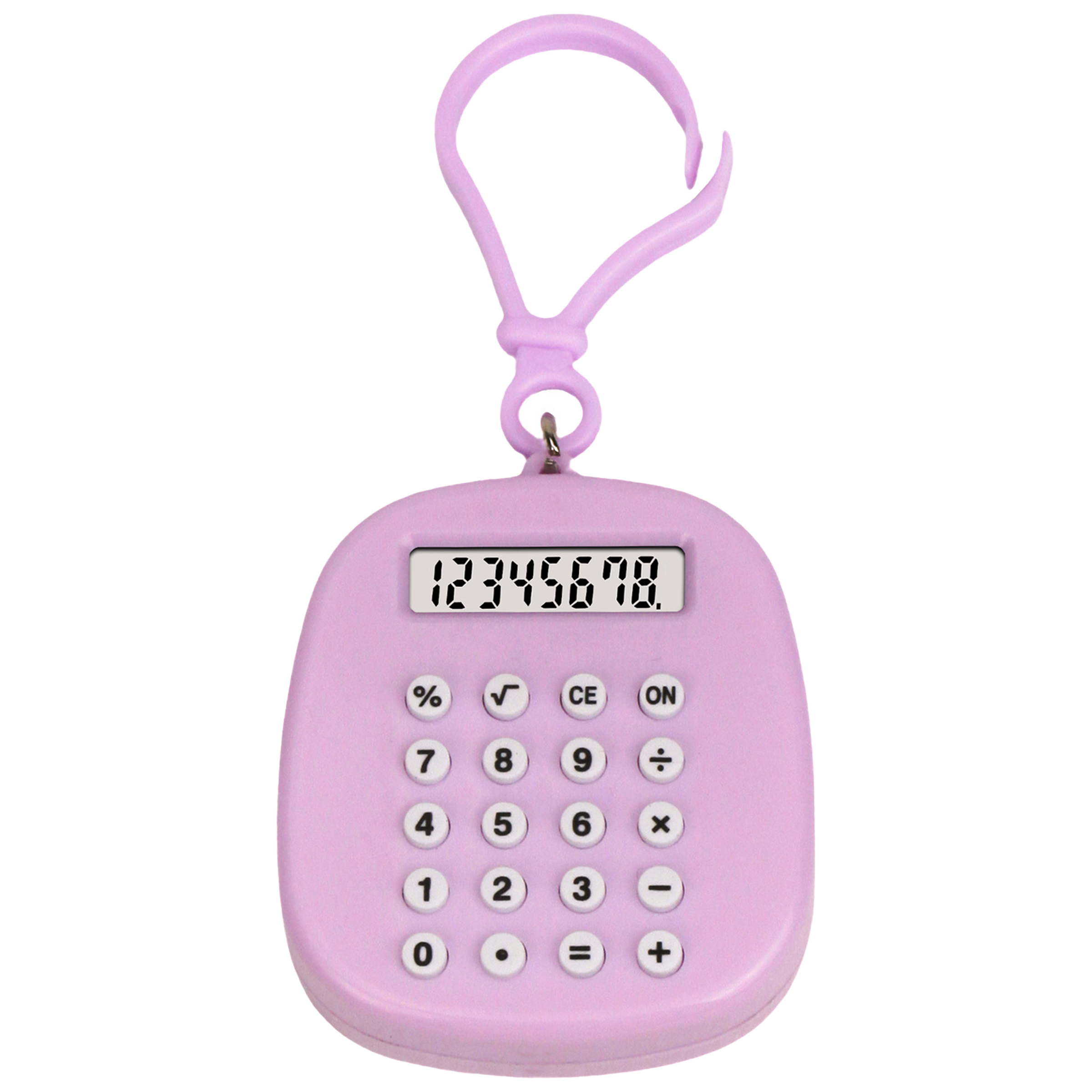 Plastic Mini Cute Calculator Keychain 1