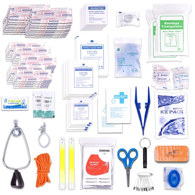 92pc OSHA Compliant First Aid Kit with Water Proof Dry Bag 2