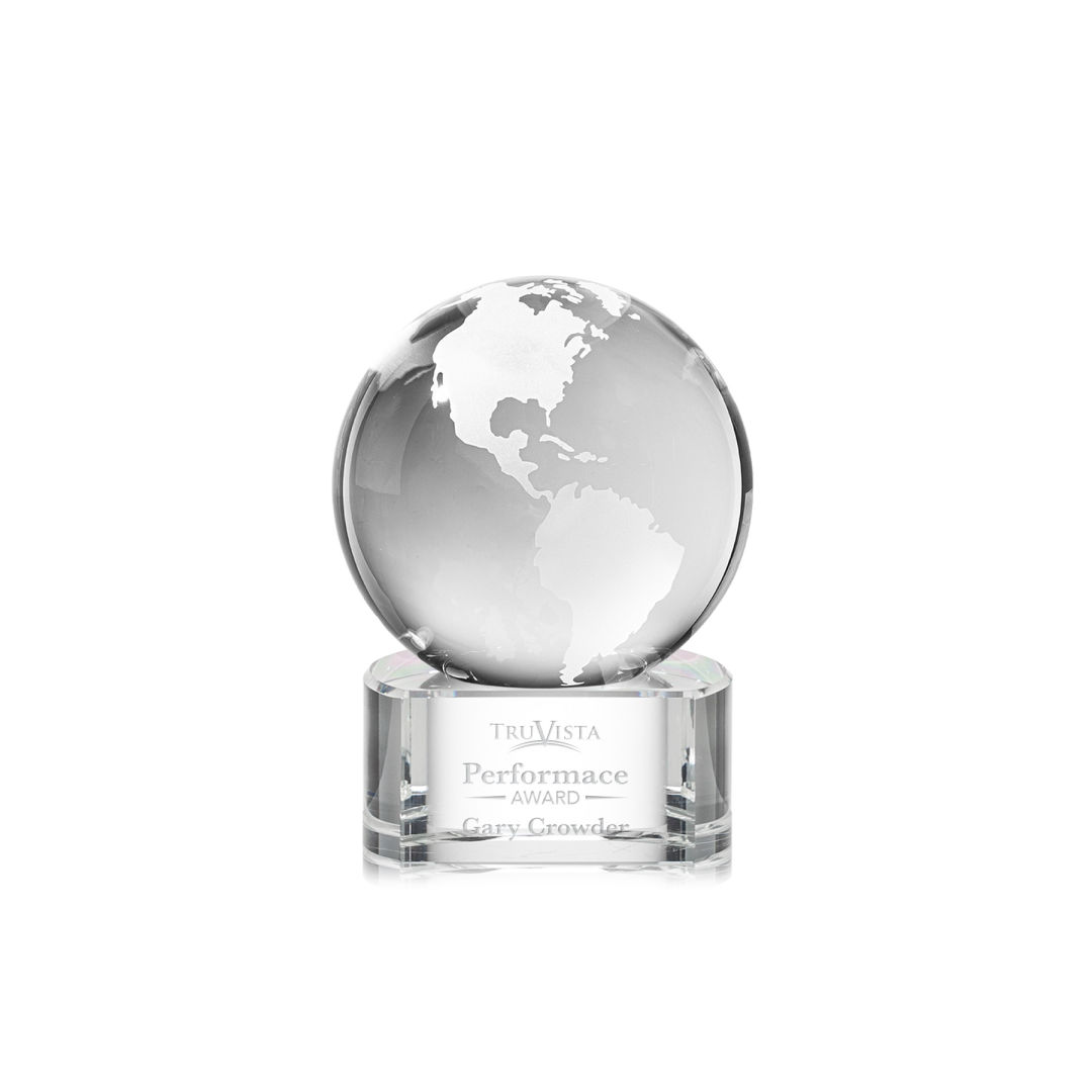 Globe Award on Paragon Base - Clear 17