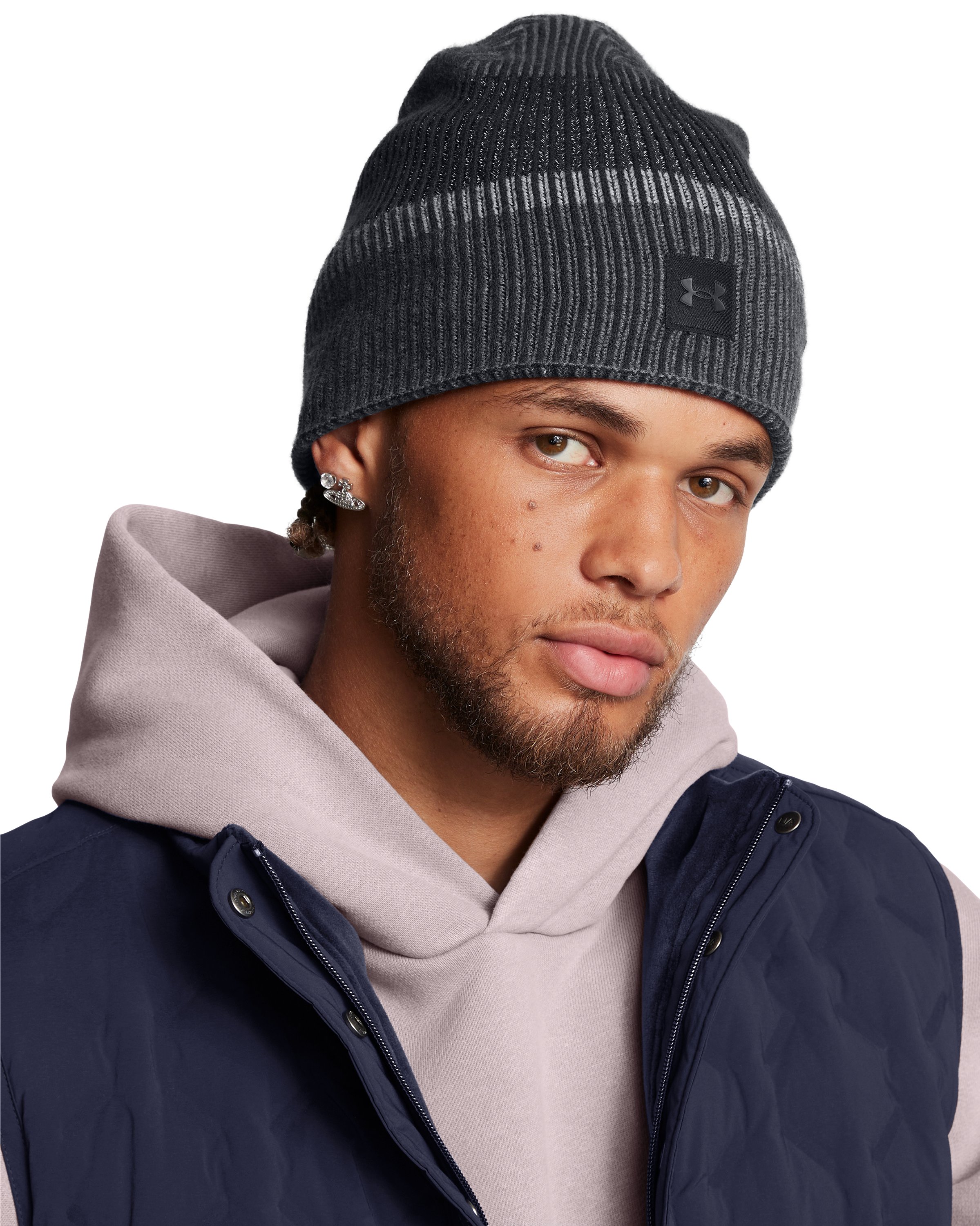 UA Launch Reflective Unisex Beanie 2