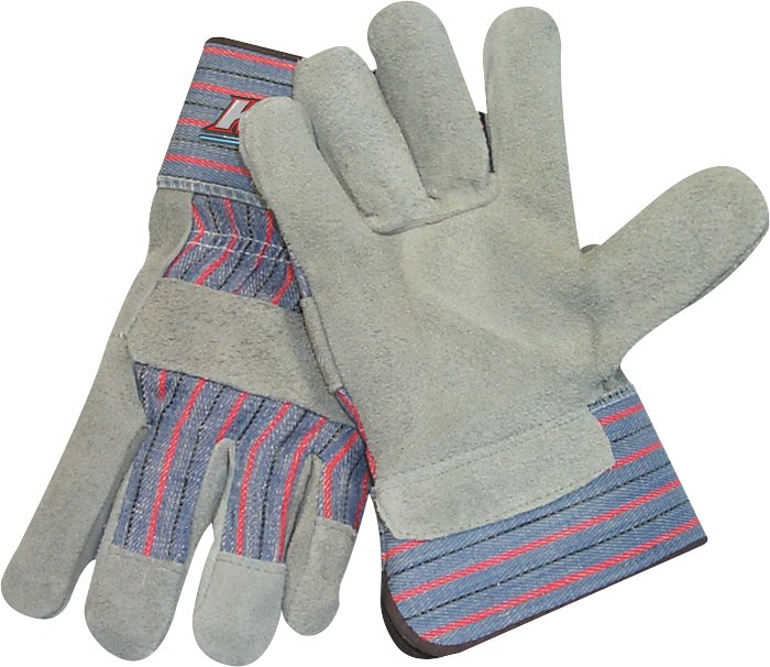Split Leather Glove w/Safety Cuffs 2