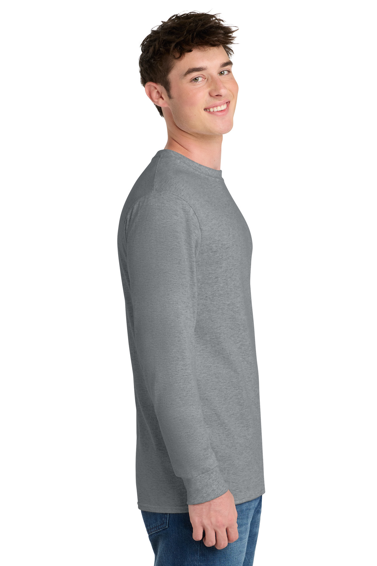 Port & Co Tall Long Sleeve Core Blend Tee. PC55LST 24