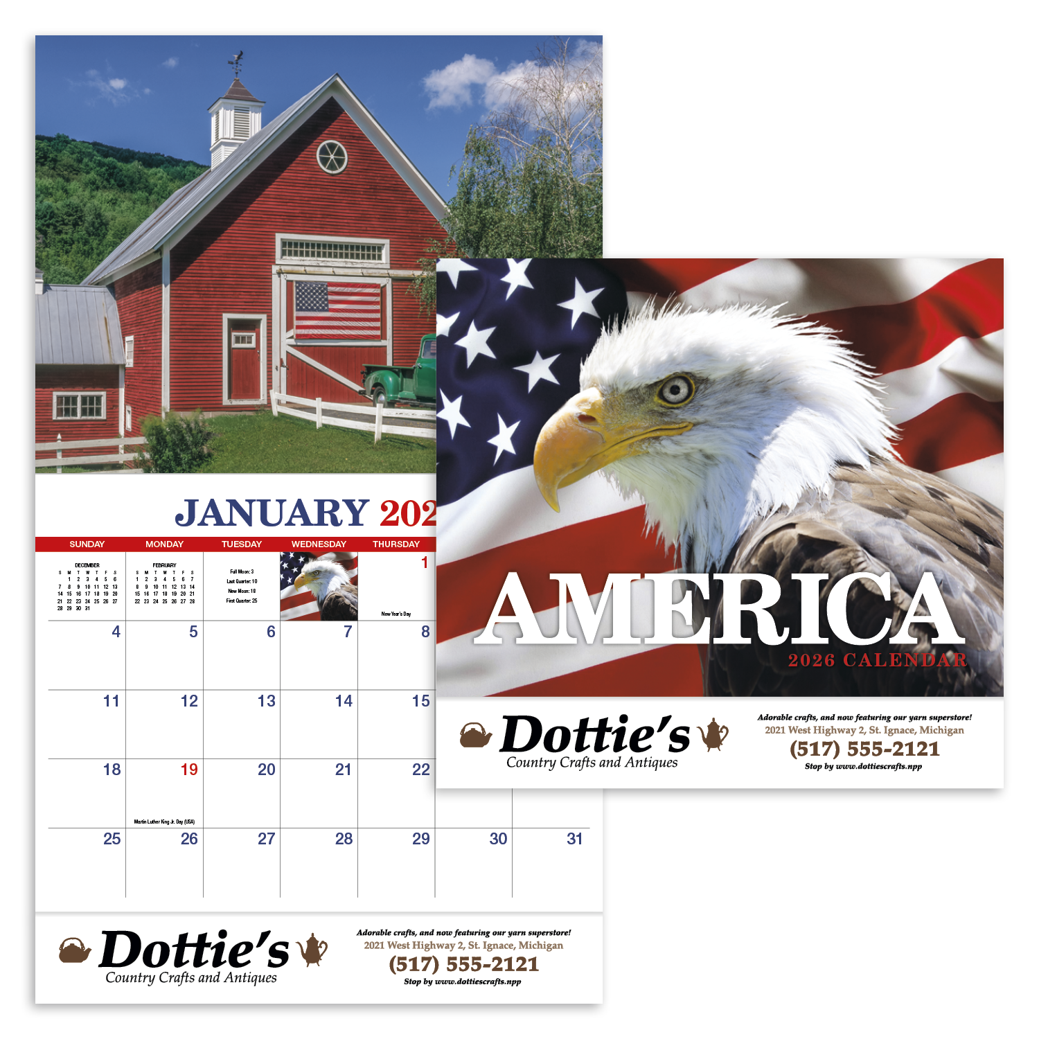 HotLine® Products America Appointment Calendar - Stapled 42
