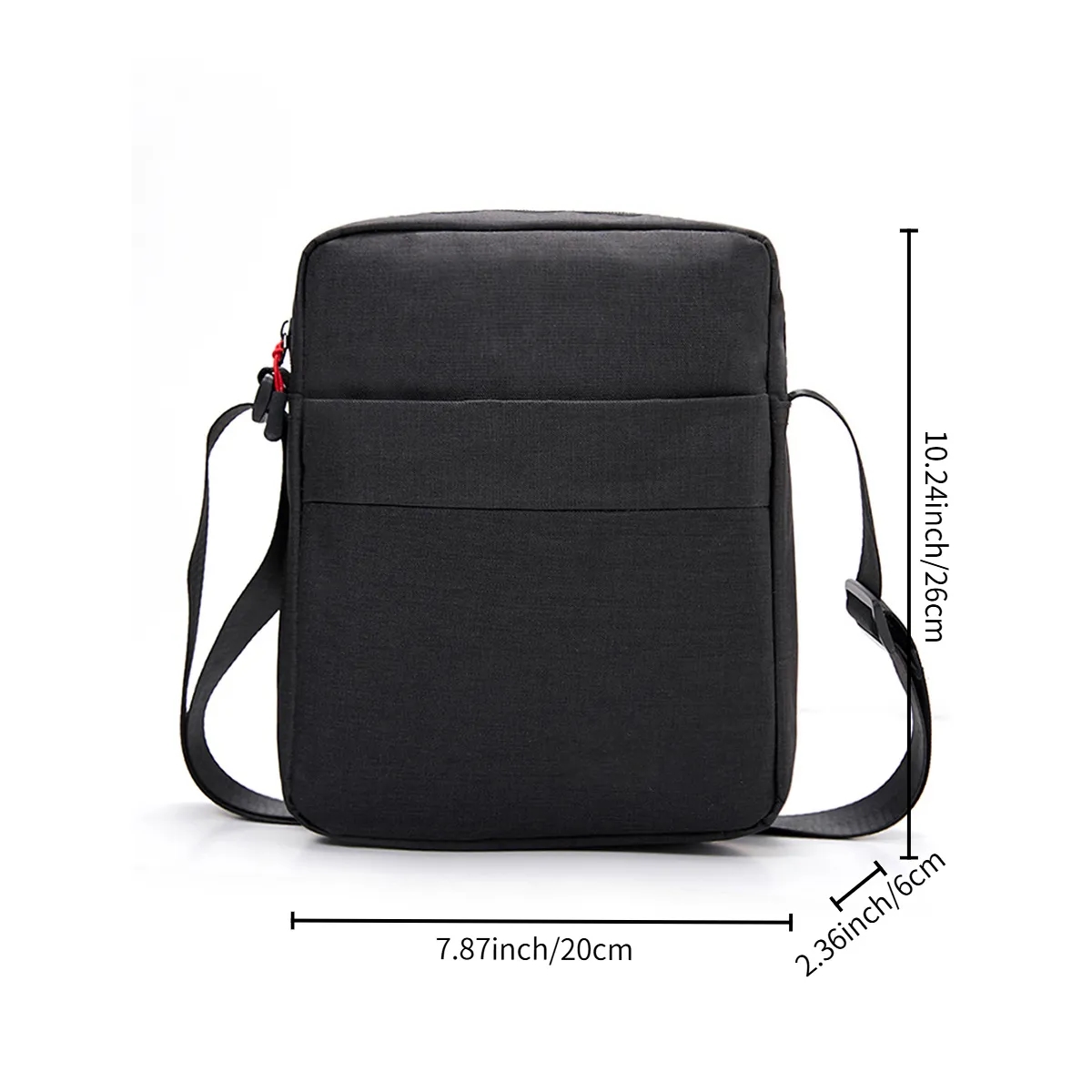 Durable Sling Shoulder Crossbody Bag With Adjustable Strap 2