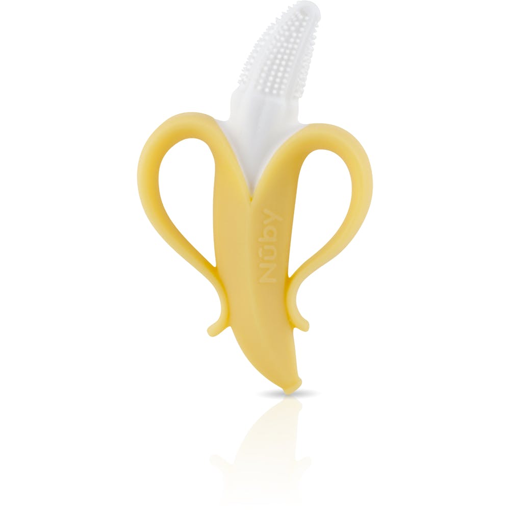 Nuby NanaNubs Teething Toothbrushes - Silicone Bristles 1